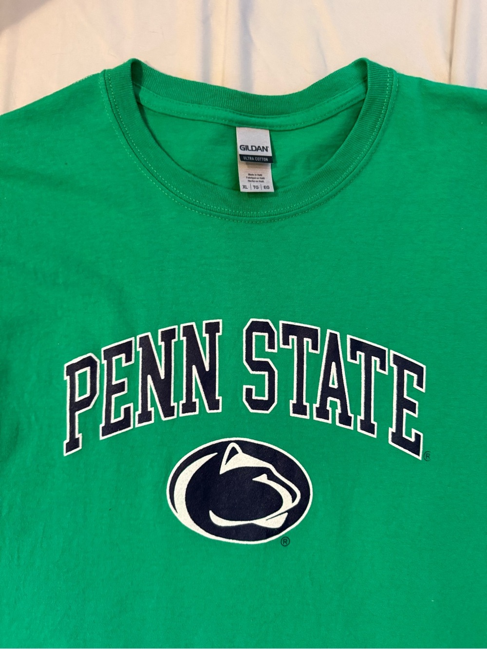 Psu green xl logo shirt